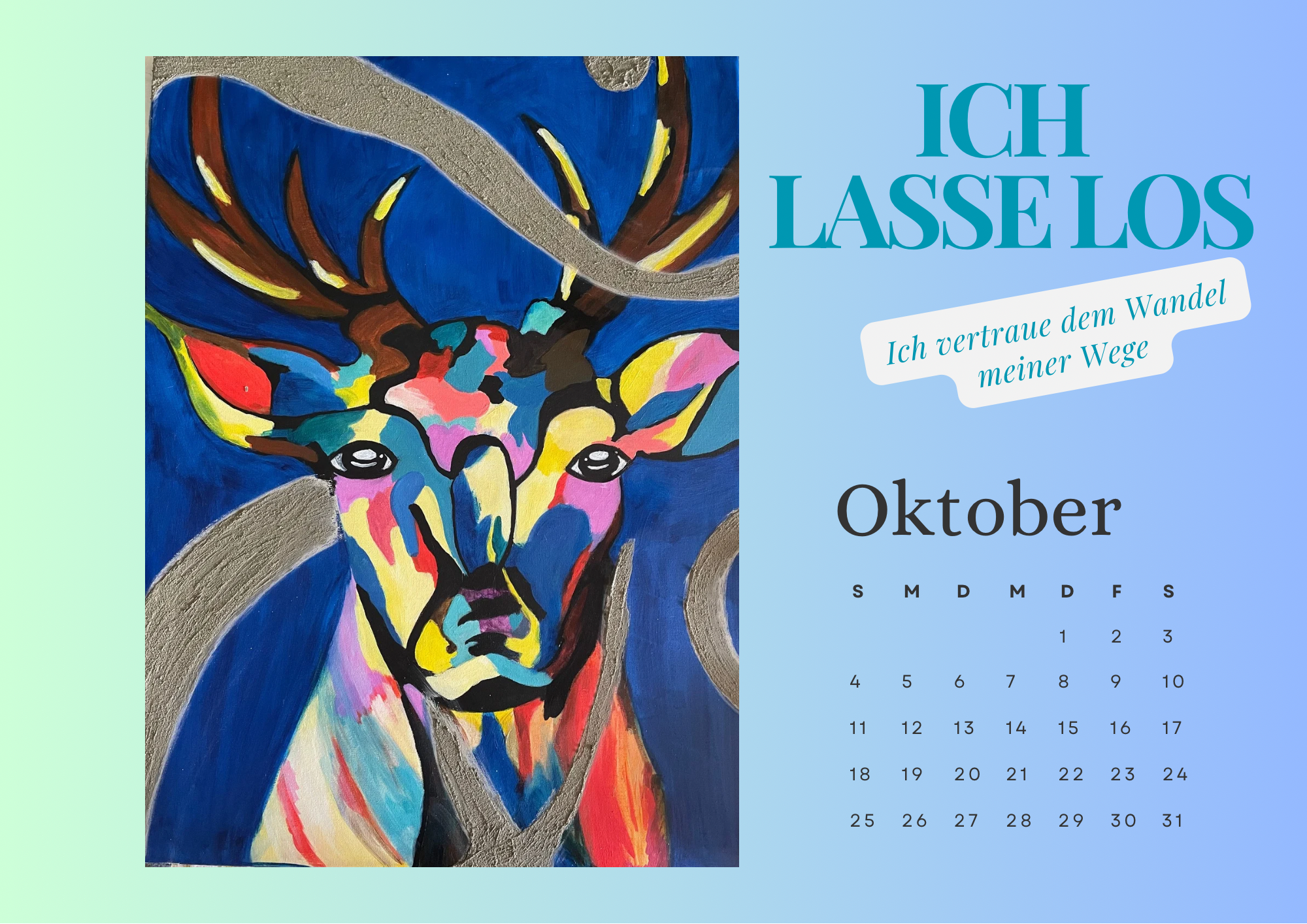 Kunstvolles Jahr 2026 – Werke von EinkehrArt