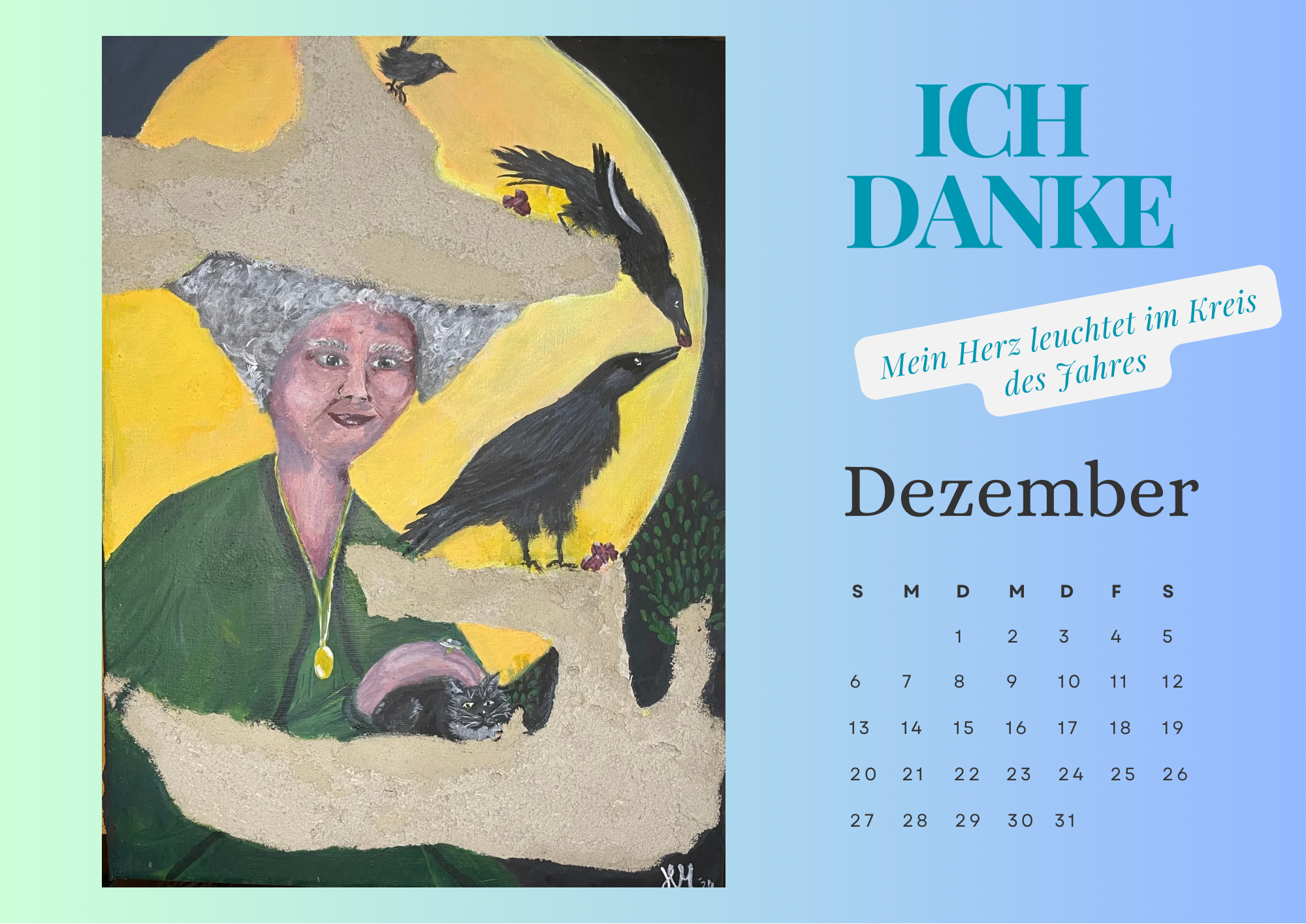 Kunstvolles Jahr 2026 – Werke von EinkehrArt