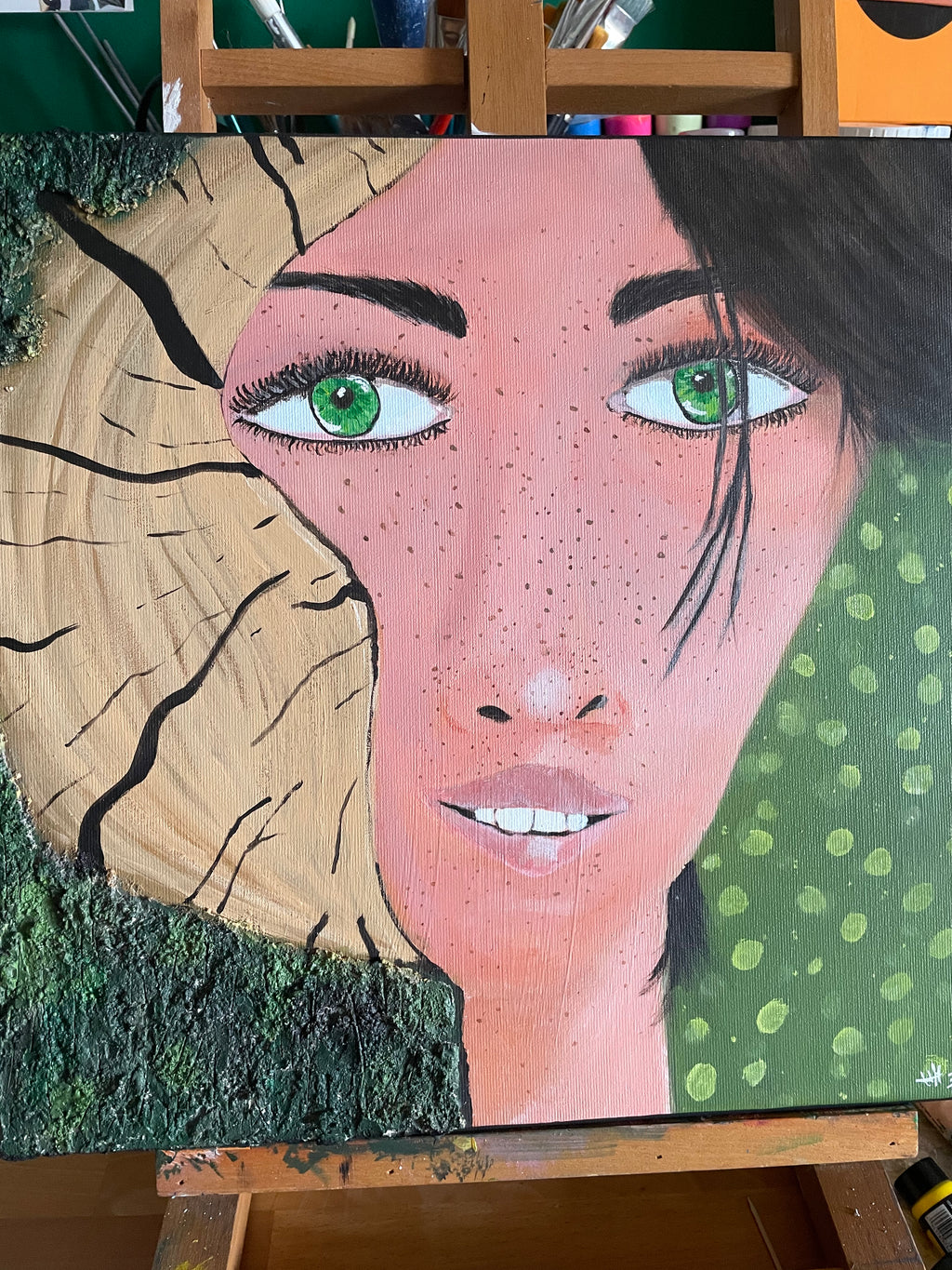 Das Waldmädchen - Original