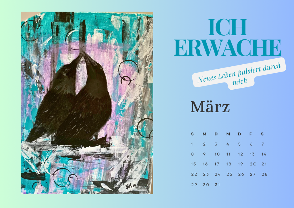 Kunstvolles Jahr 2026 – Werke von EinkehrArt